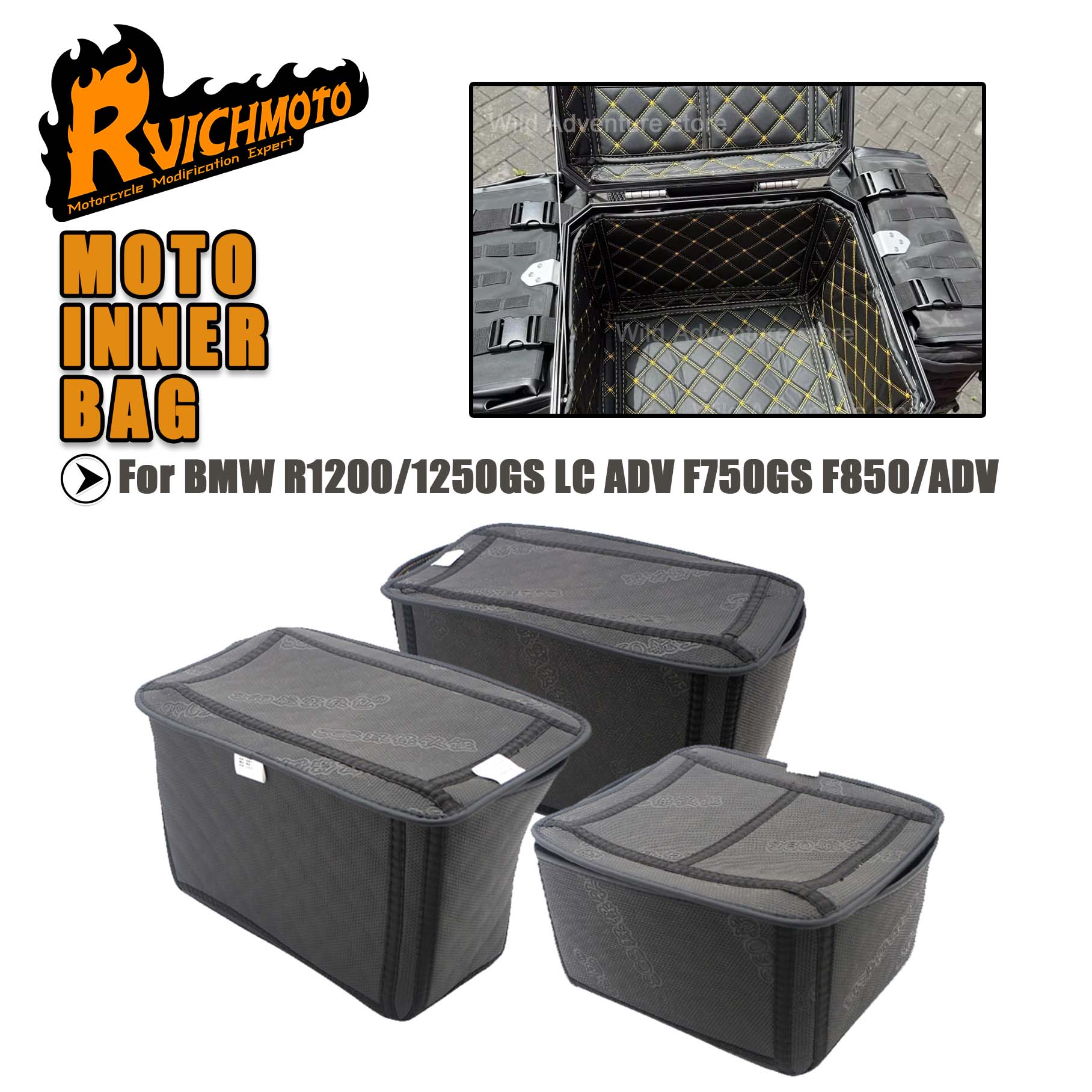 Luggage Cover Protector - ﻿ Wkładki do kufrów motocyklowych, wewnętrzne