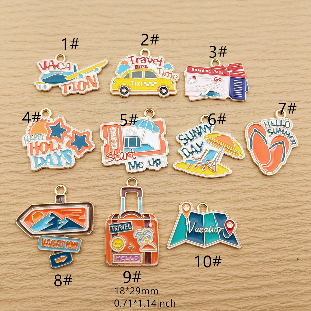 10 sztuk podróż wakacje wakacj – Travel Accessories Jewelry recenzja i cena