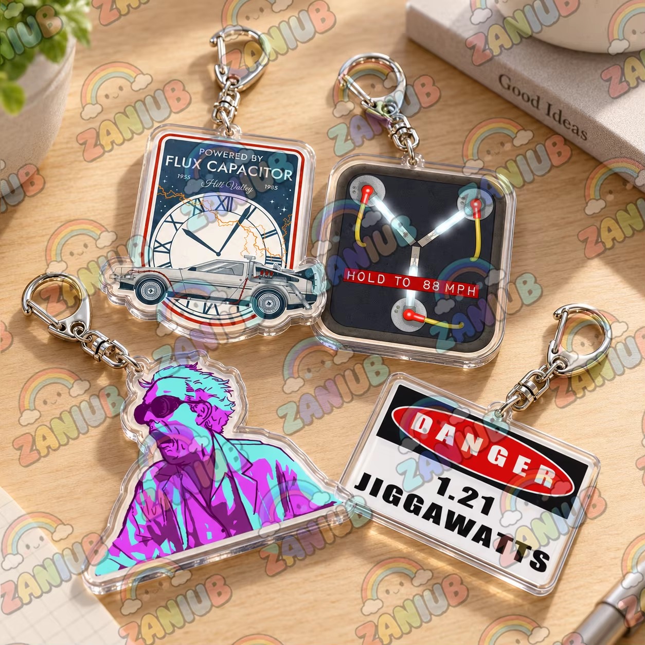 Retro breloczki z motywem Delo – Travel Accessories Jewelry recenzja i cena