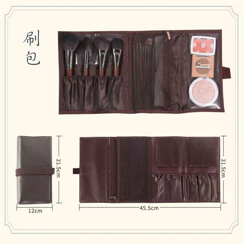 Skórzana kosmetyczka na pędzle – Travel Accessories Organizer Bag recenzja i cena