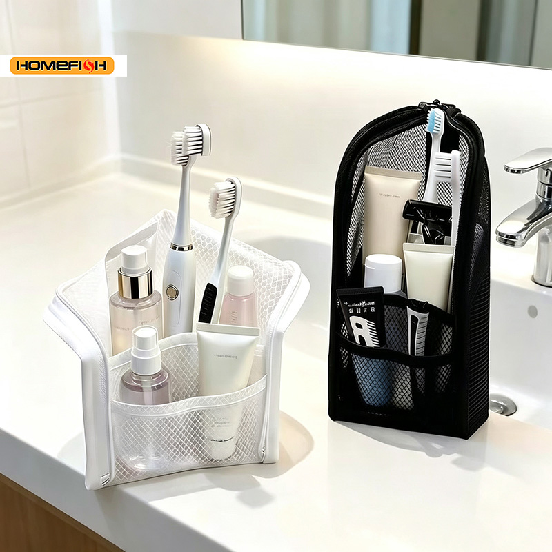 HOMEFISH – kosmetyczka z siate – Travel Accessories Organizer Bag recenzja i cena