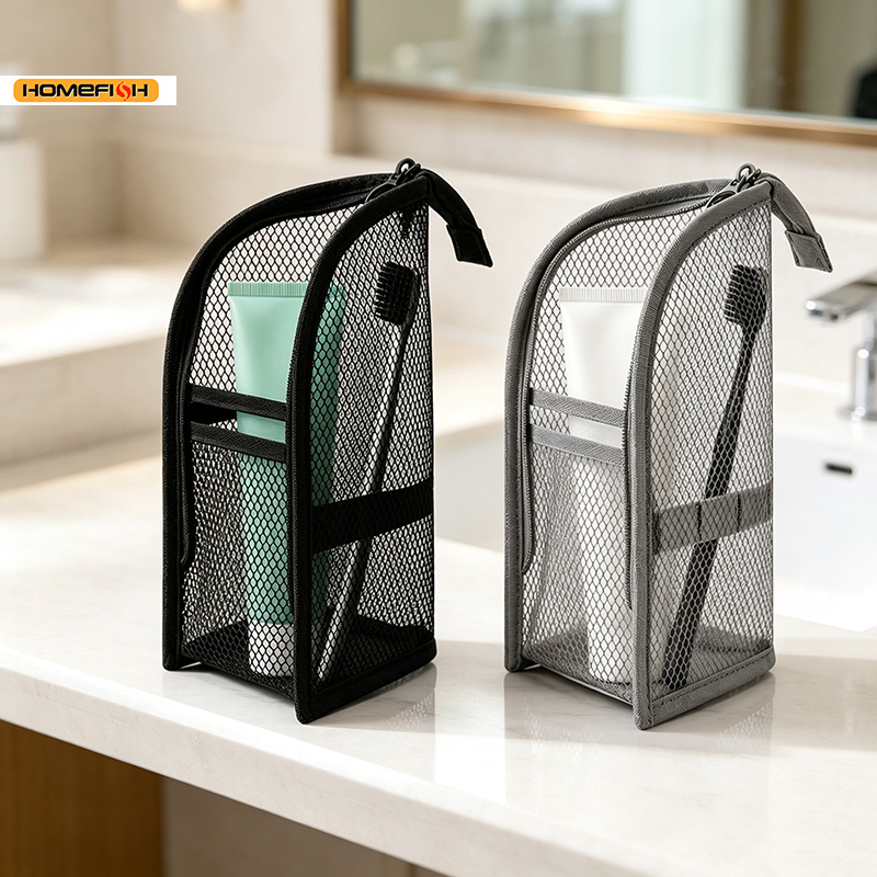 HOMEFISH – kosmetyczka z siate – Travel Accessories Organizer Bag recenzja i cena