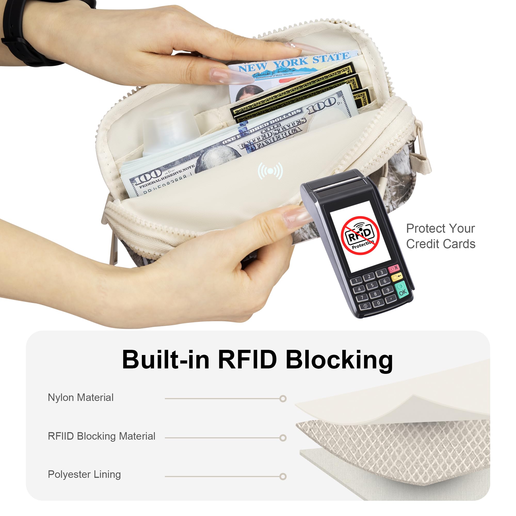 Portmonetki na nadgarstek dla  – Travel Accessories Wallet recenzja i cena