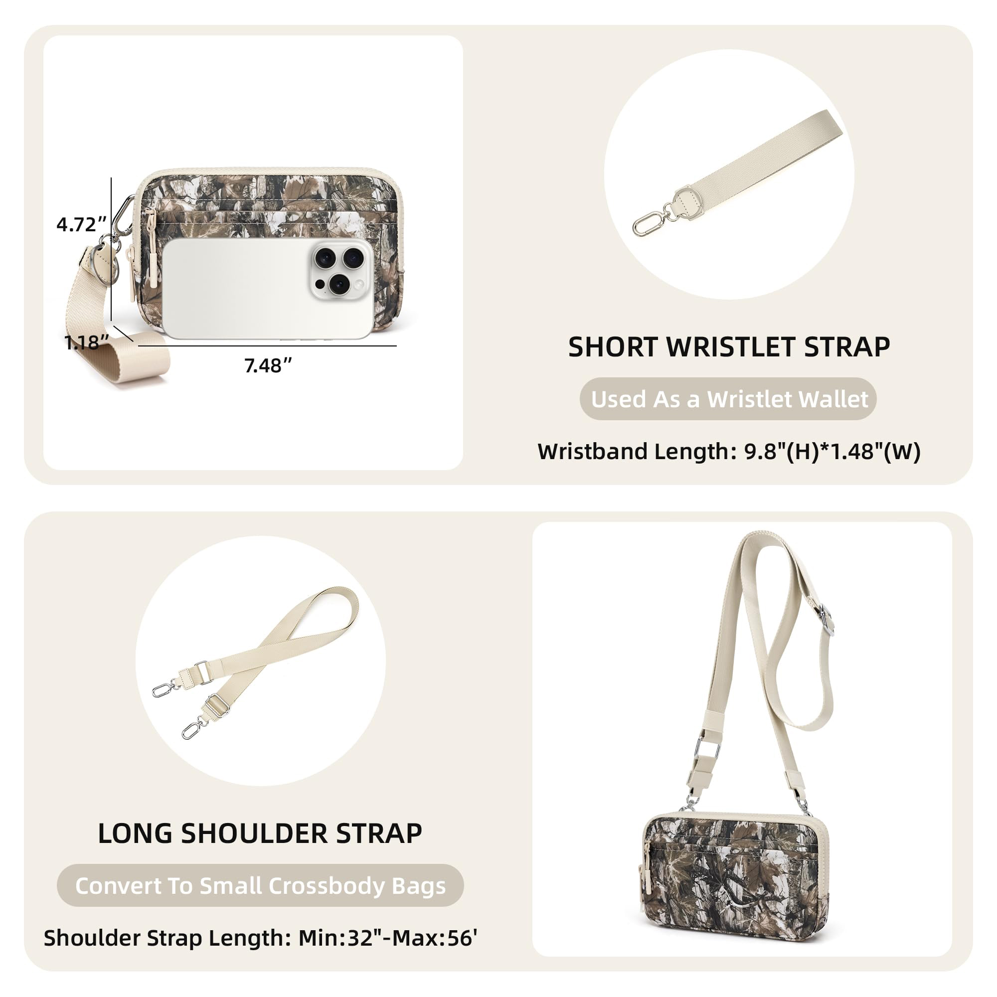 Portmonetki na nadgarstek dla  – Travel Accessories Wallet recenzja i cena