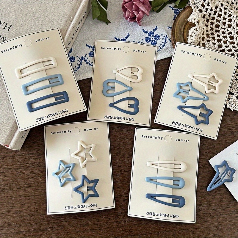 15 sztuk – matowe spinki do wł – Travel Accessories Aesthetic recenzja i cena